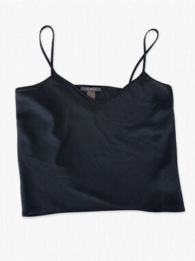 Liz Claiborne Black Spaghetti-Strap Camisole crop top